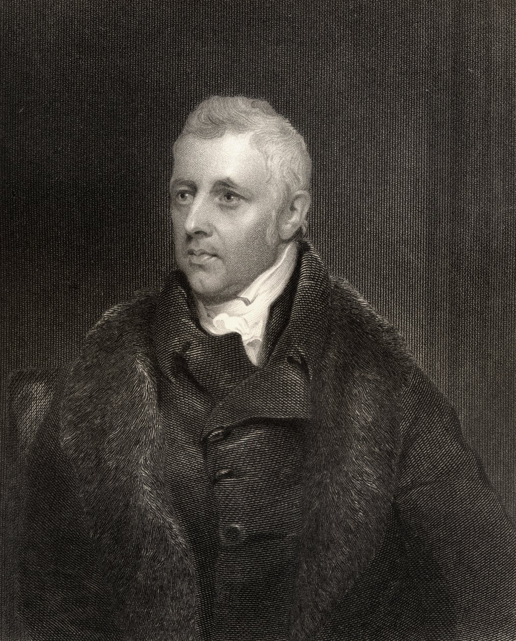 Dudley Ryder, 1° Conte di Harrowby, inciso da Henry Robinson (1796-1871), da 