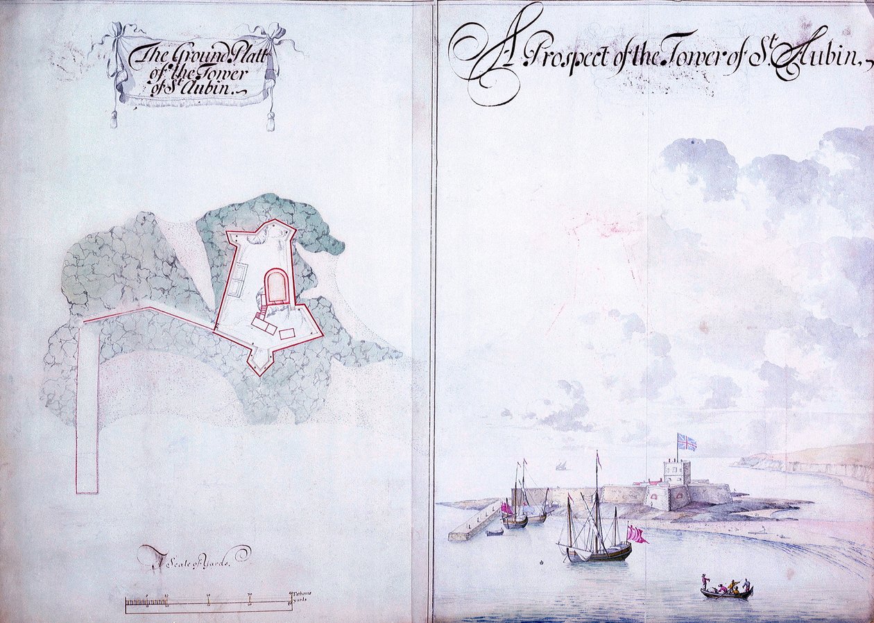 La torre di St. Aubin da Thomas Phillips