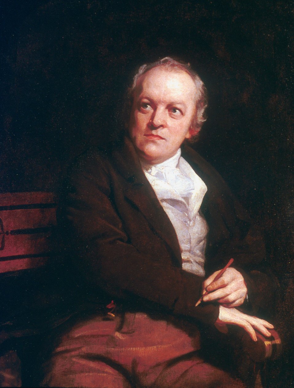 William Blake, mistico inglese, poeta, artista e incisore, 1807 da Thomas Phillips
