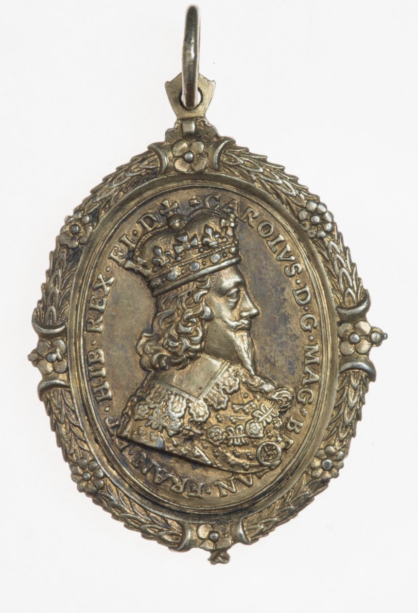 Distintivo di sostenitori di Carlo I e Enrichetta Maria, c.1649 da Thomas Rawlins