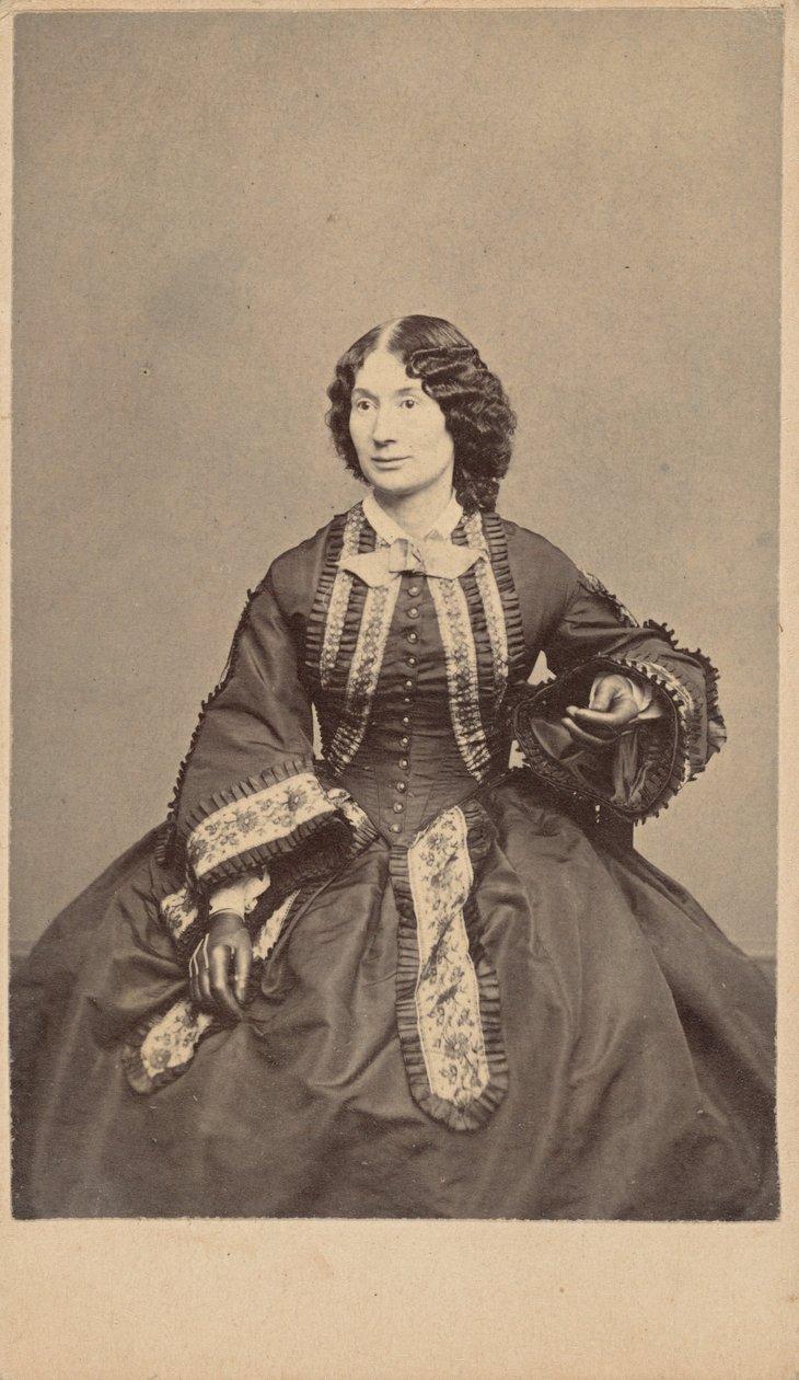 Laura Keene, c. 1863 (foto) da Thomas Rice Burnham