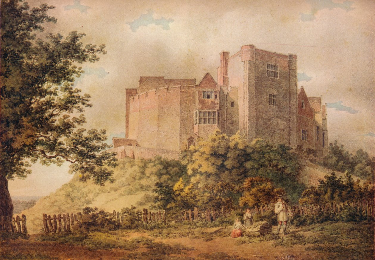 Castello di Tamworth da Thomas Richard Underwood
