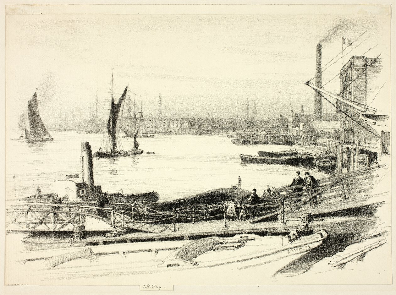 West India Dock da Thomas Robert Way