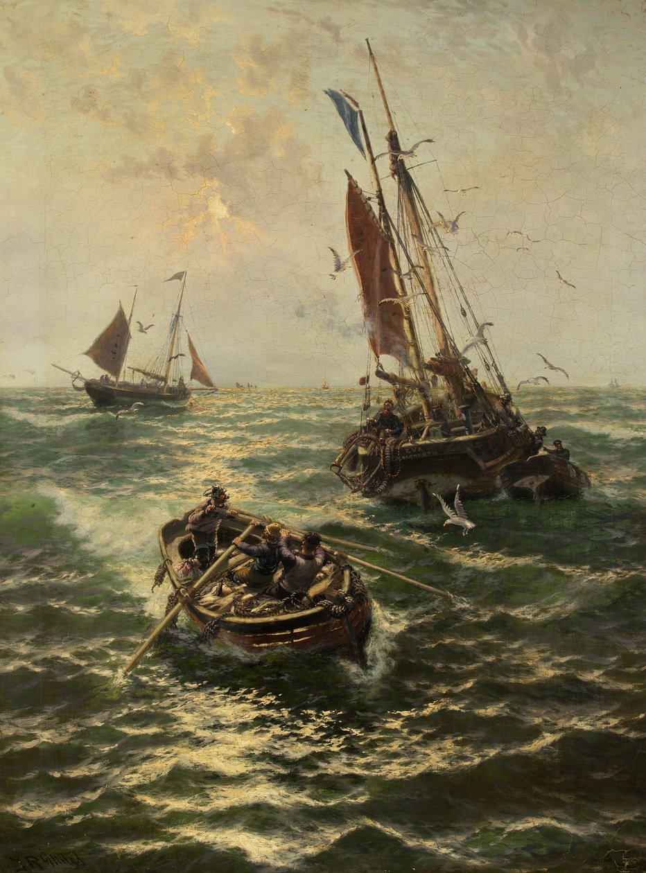 Portare il pescato a riva da Thomas Rose Miles