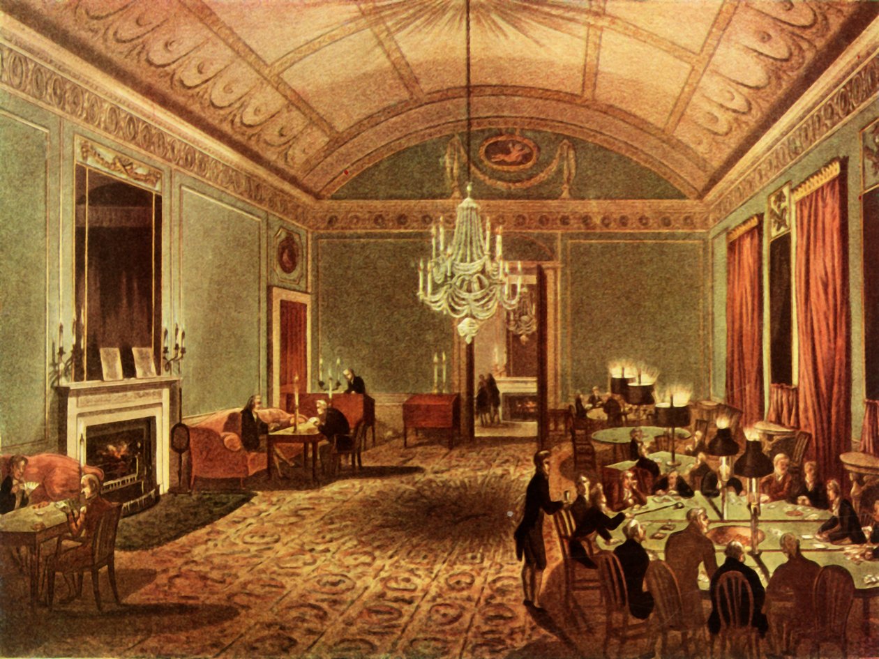 La grande sala delle sottoscrizioni a Brooks