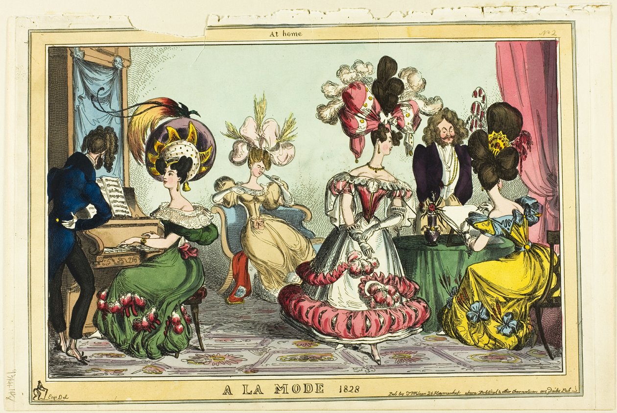 Alla moda da Thomas Rowlandson