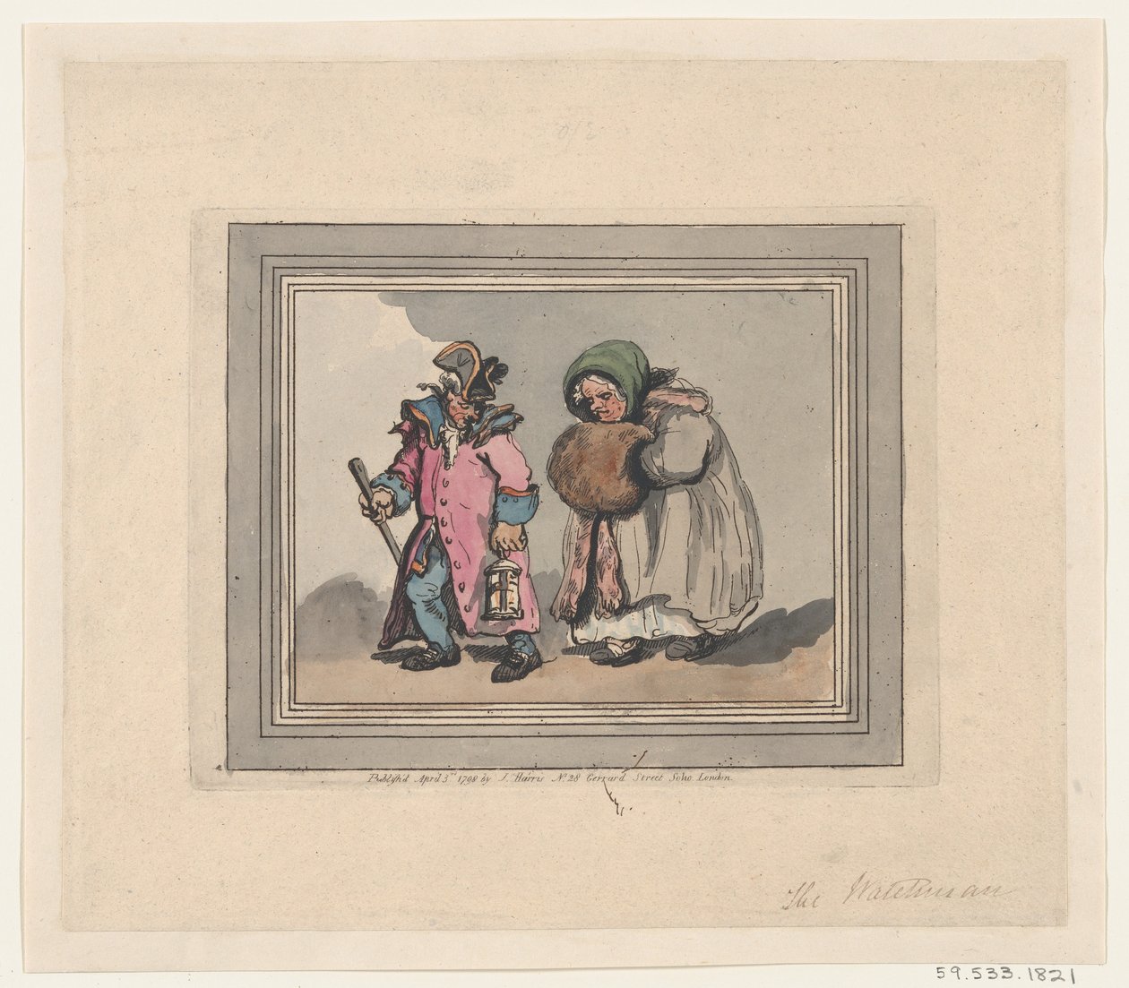 Ritorno da una visita da Thomas Rowlandson