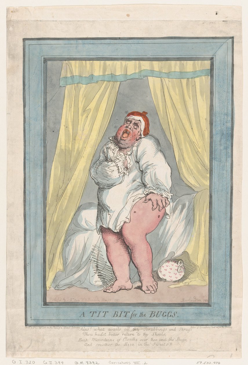 Un Bocconcino per gli Insetti da Thomas Rowlandson