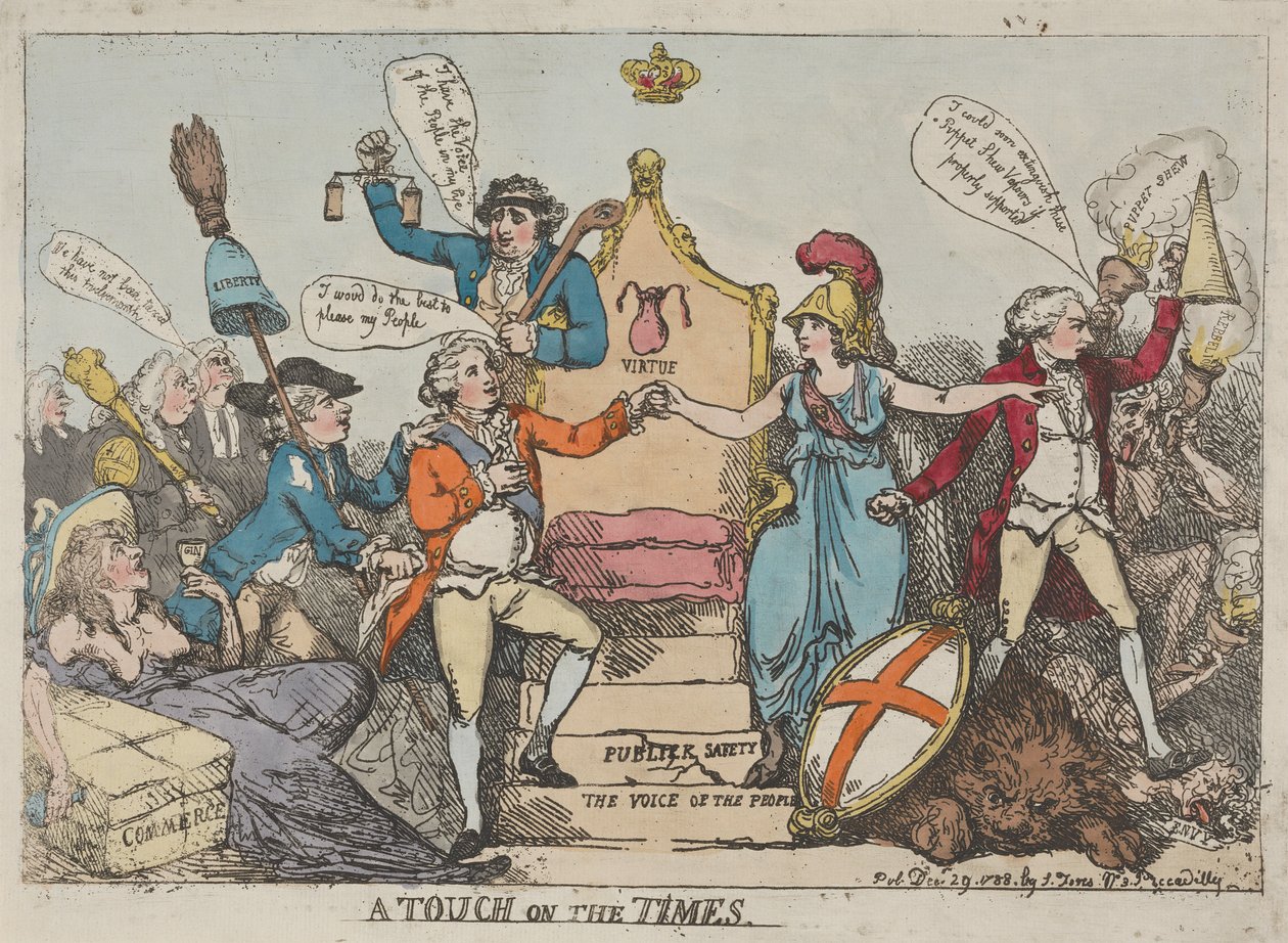 Un tocco di attualità da Thomas Rowlandson