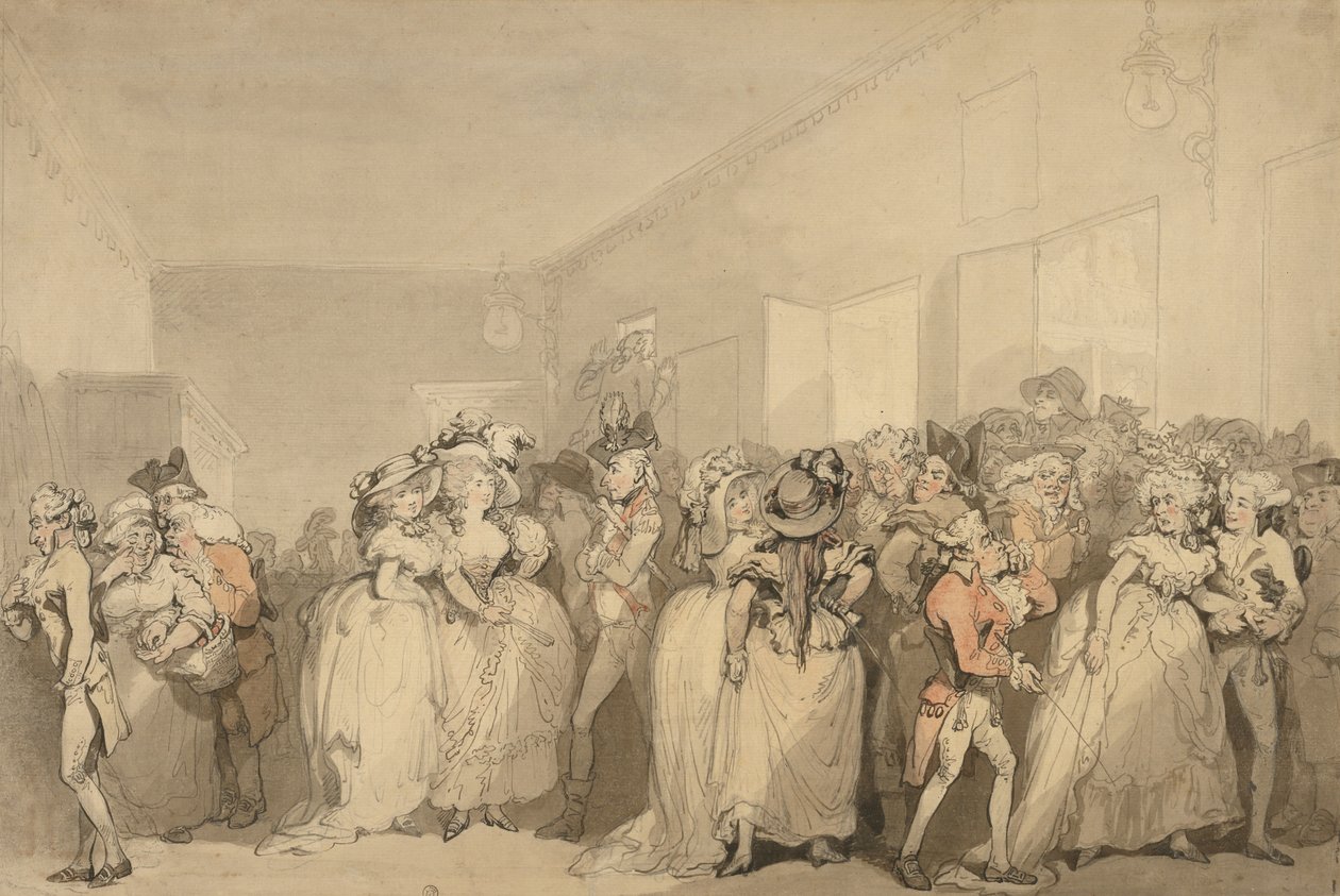 Lettini Box-Lobby da Thomas Rowlandson