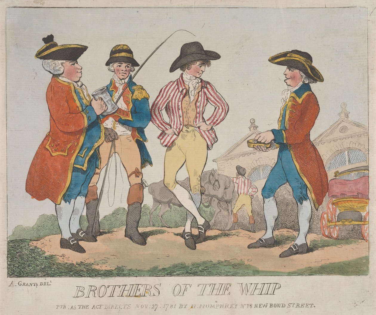 Fratelli della frusta da Thomas Rowlandson