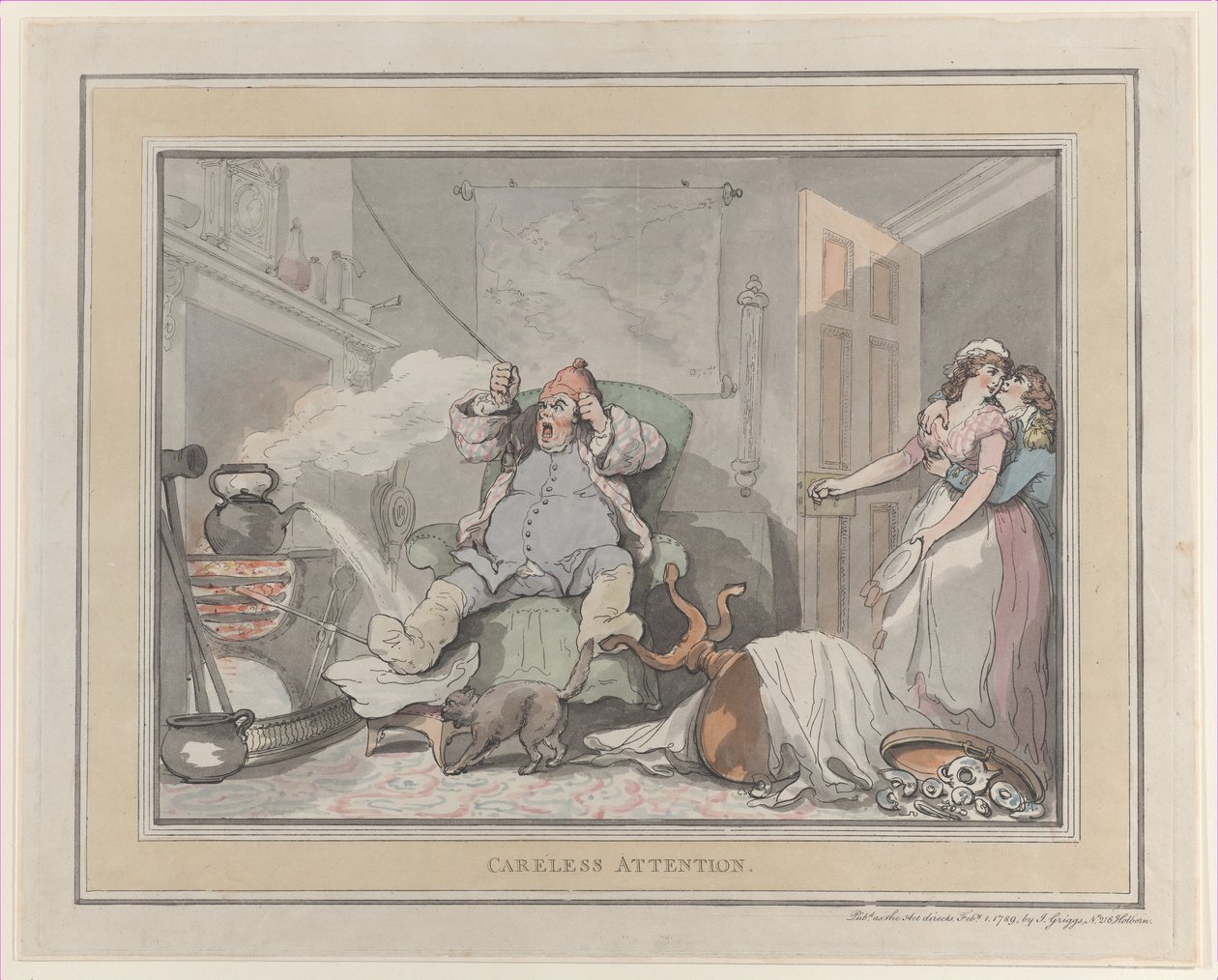 Attenzione disattenta da Thomas Rowlandson