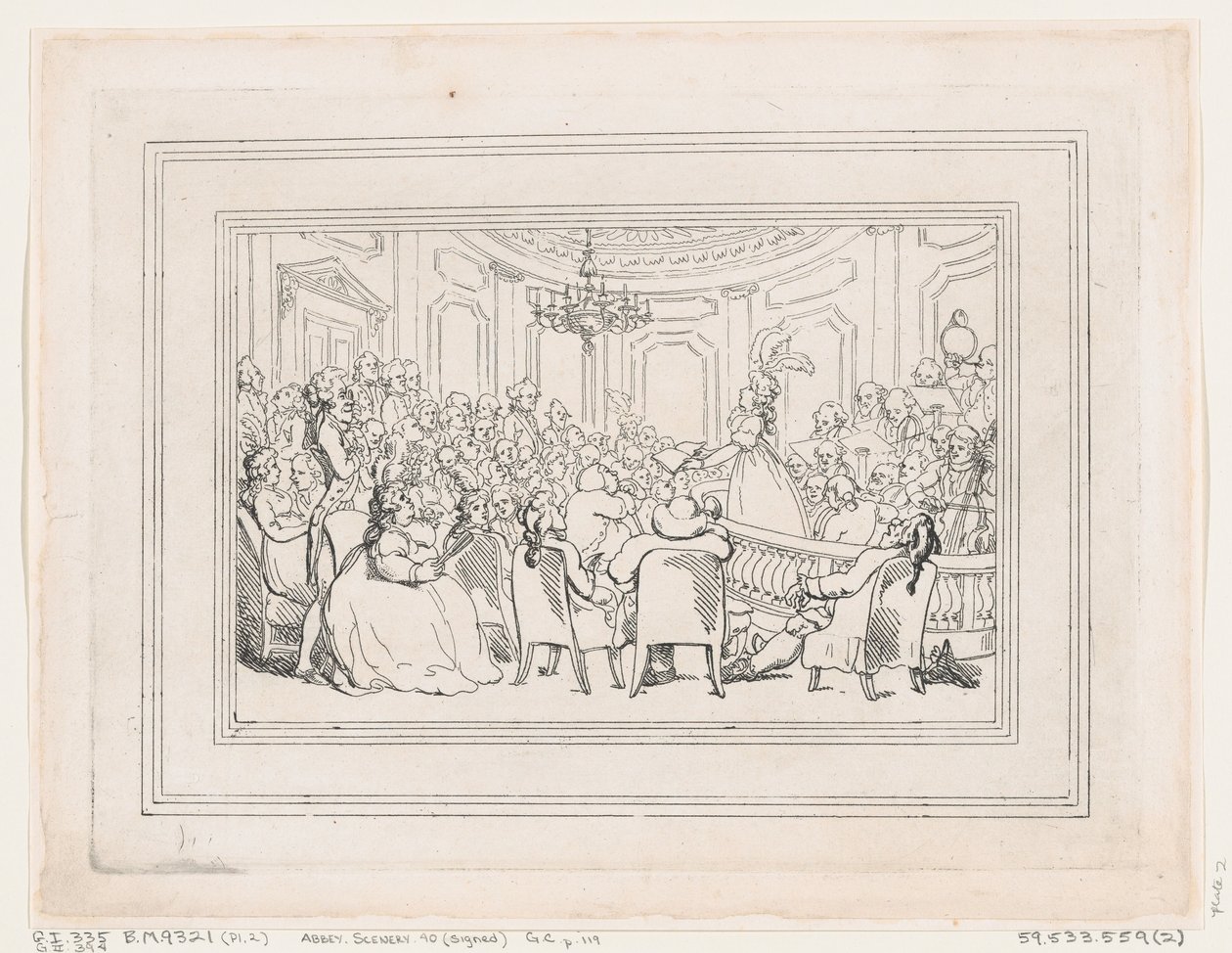 Comforts of Bath, Piatto 2, 6 gennaio 1798 da Thomas Rowlandson