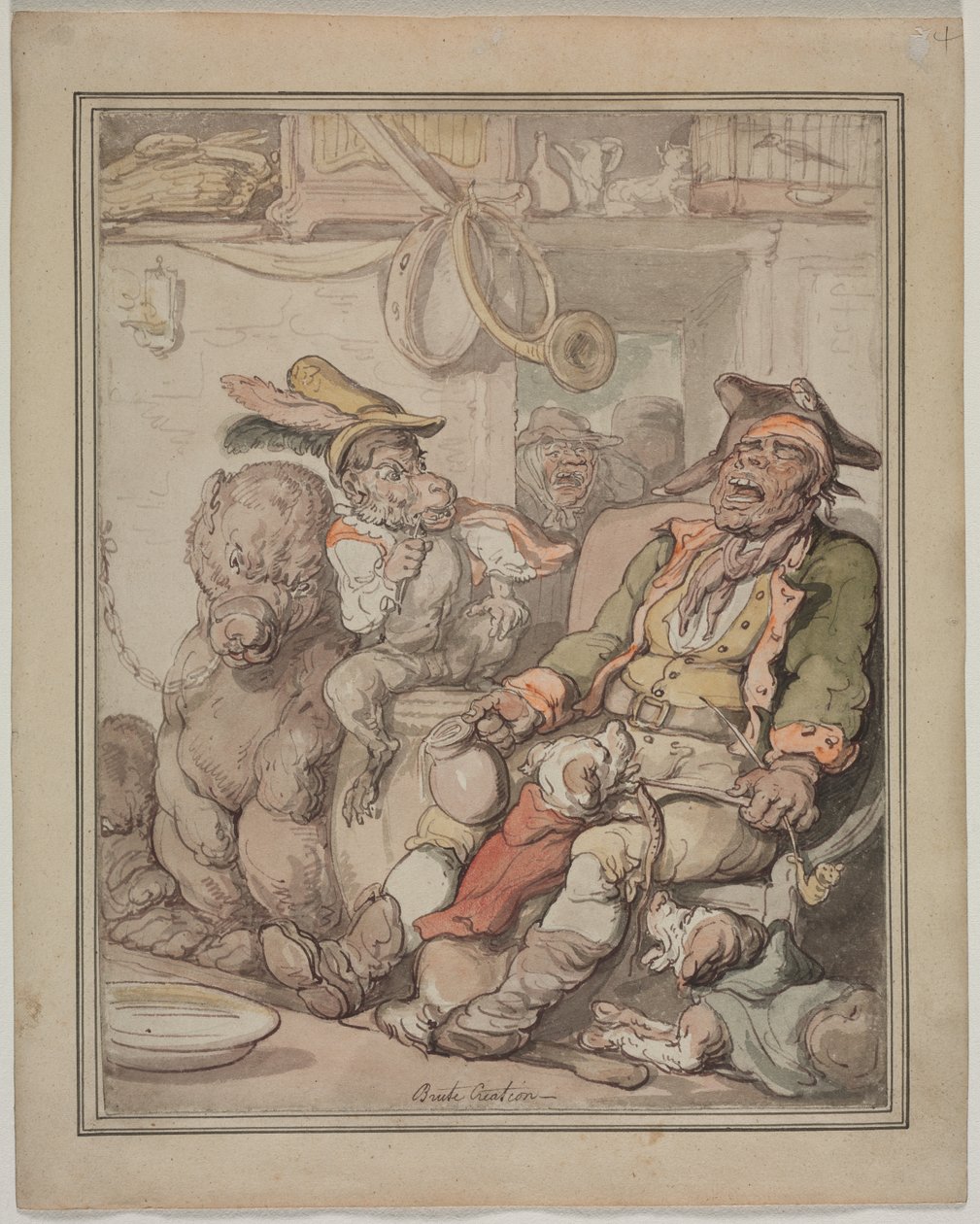Studio di Anatomia Comparata, c. 1810-1820 da Thomas Rowlandson