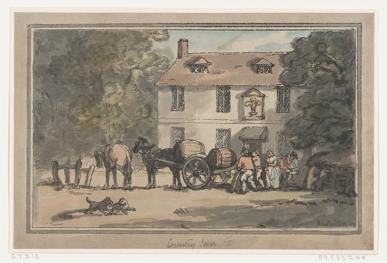 Pensione di campagna da Thomas Rowlandson