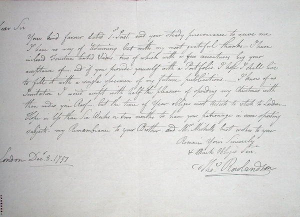 La più antica lettera conosciuta dell