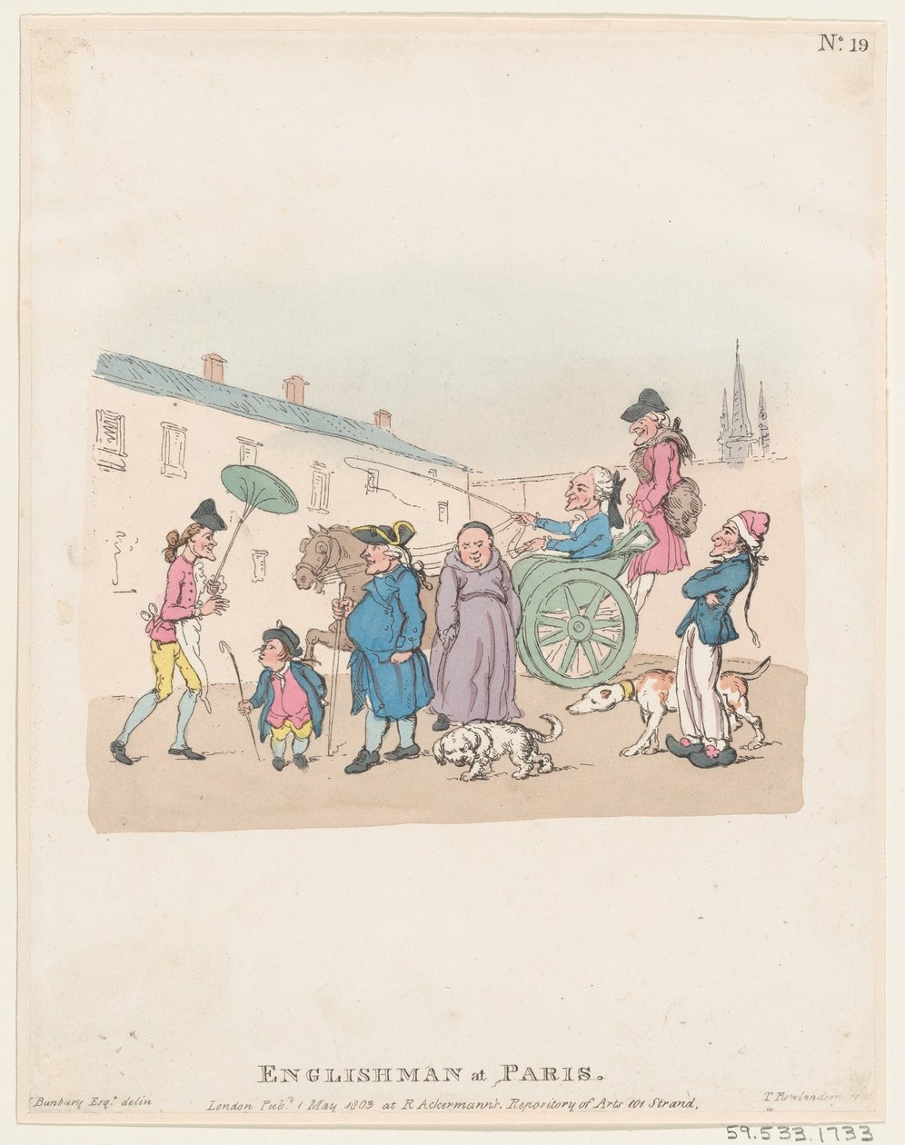 Inglese a Parigi da Thomas Rowlandson