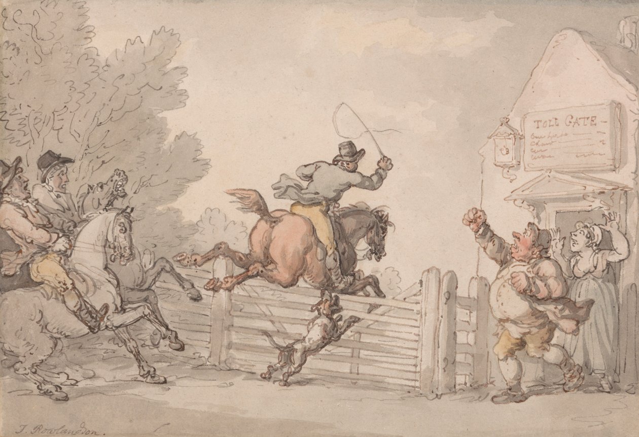 Eludere il pedaggio da Thomas Rowlandson