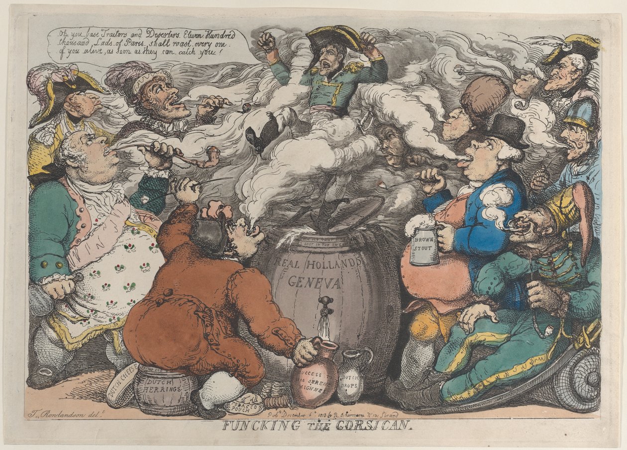 Funcking il corso da Thomas Rowlandson