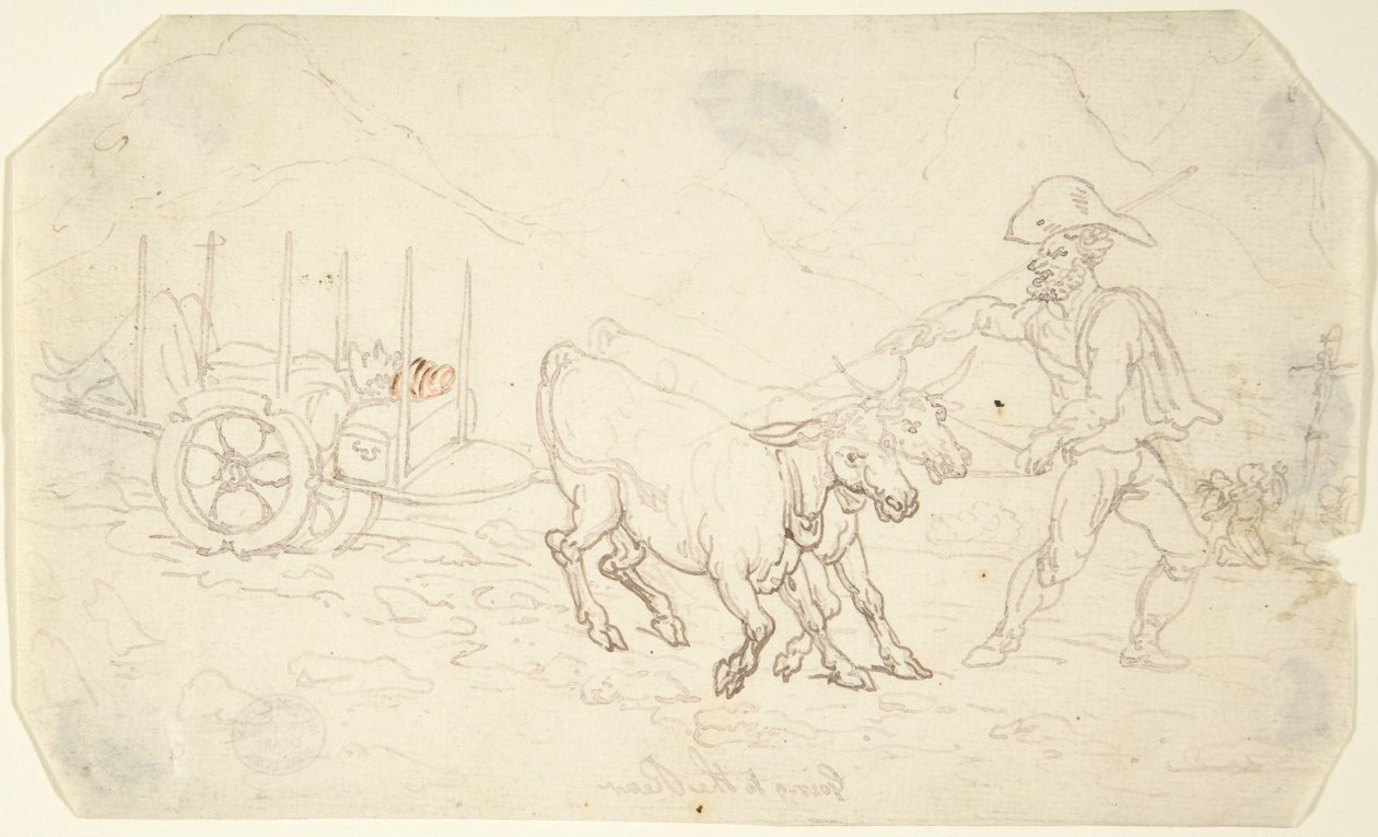 Andare in malattia in seconda linea da Thomas Rowlandson