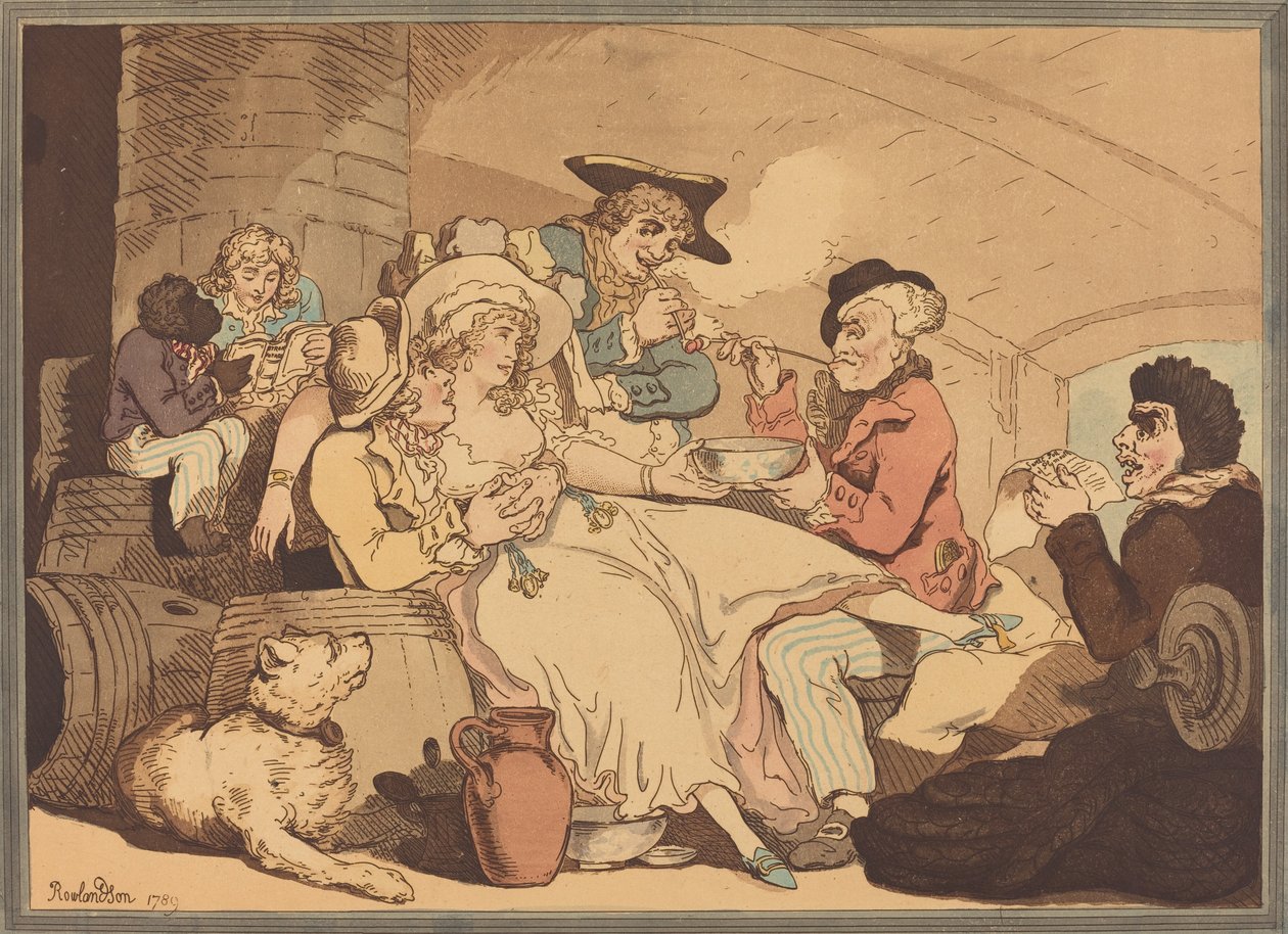 Grog a bordo da Thomas Rowlandson