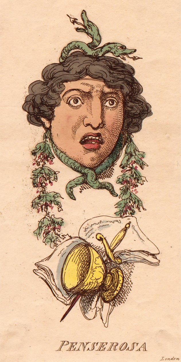 Titoli: Penserosa da Thomas Rowlandson