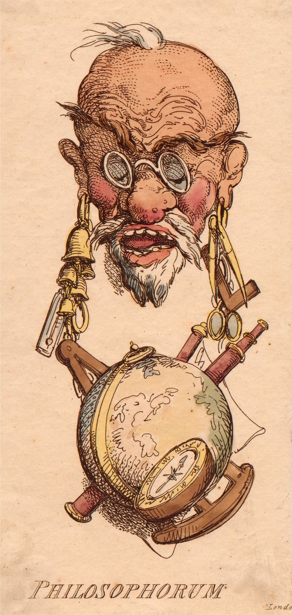 Teste: dei filosofi da Thomas Rowlandson