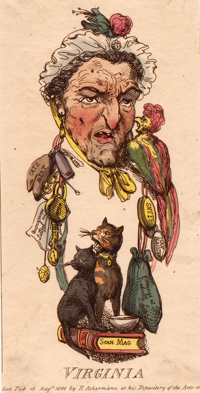 Sedi: Virginia da Thomas Rowlandson