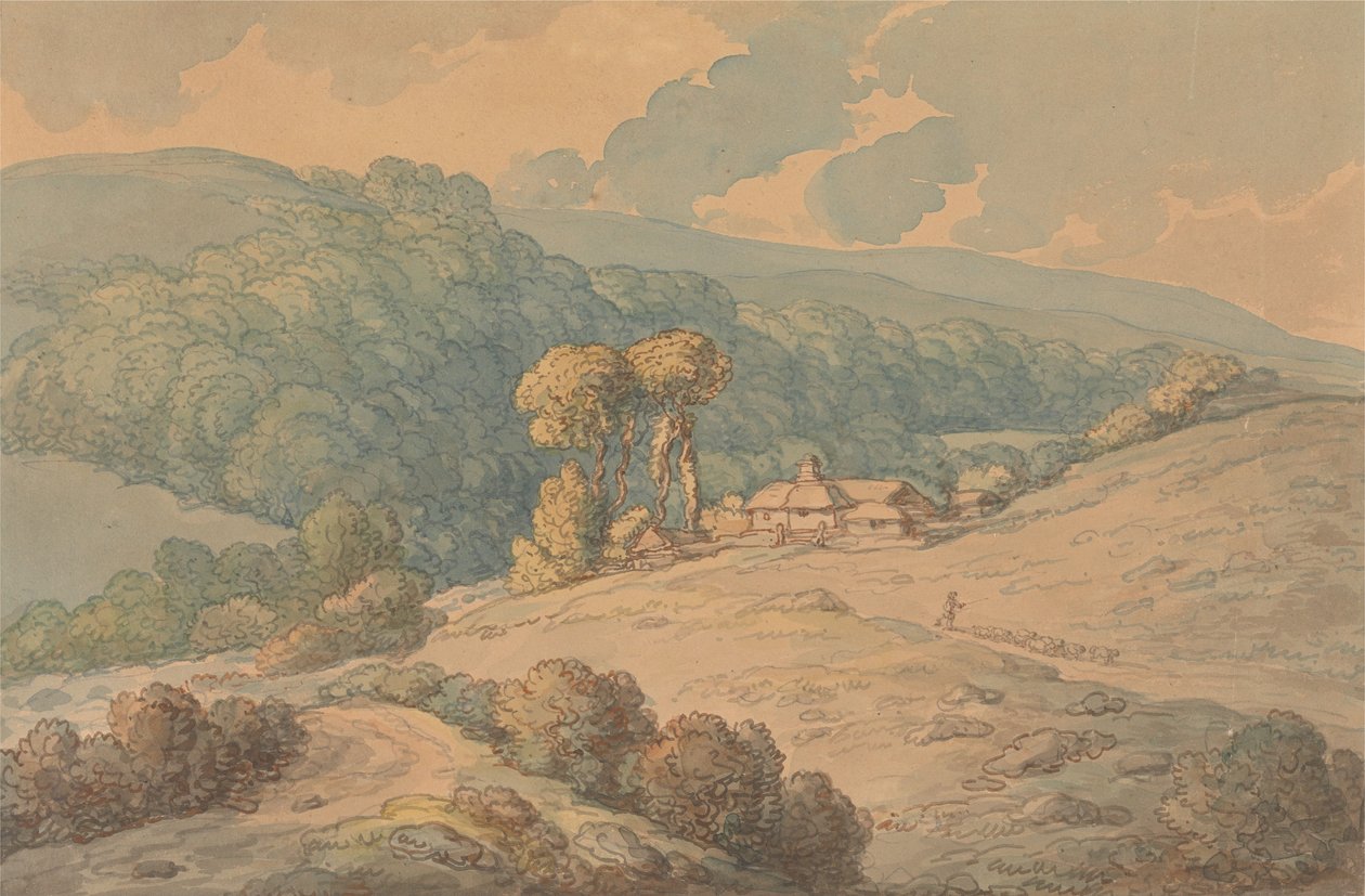 Hengar Wood, St. Tudy, Cornovaglia da Thomas Rowlandson