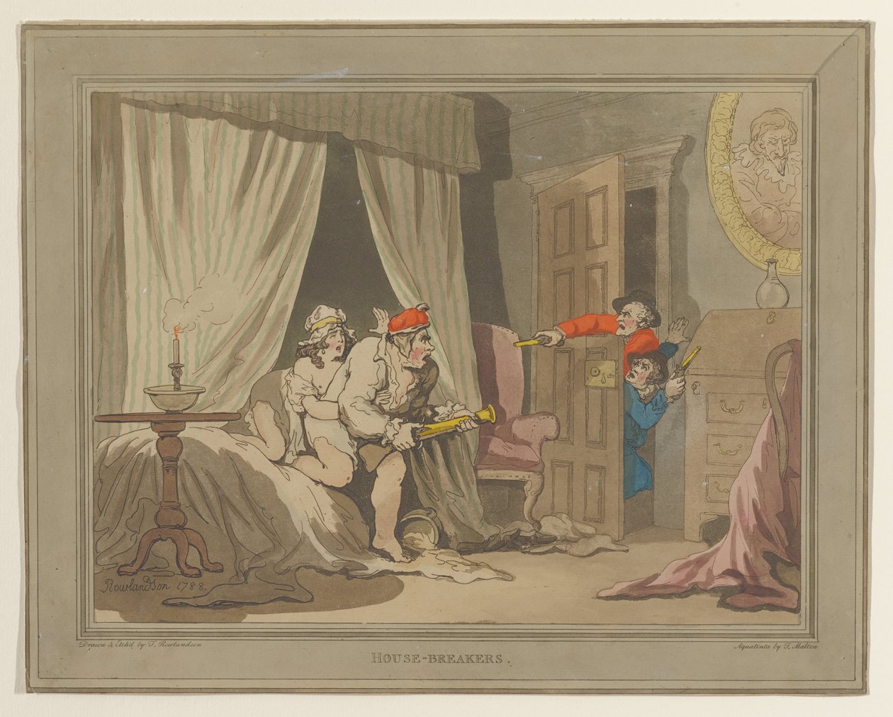 I ladri di case da Thomas Rowlandson