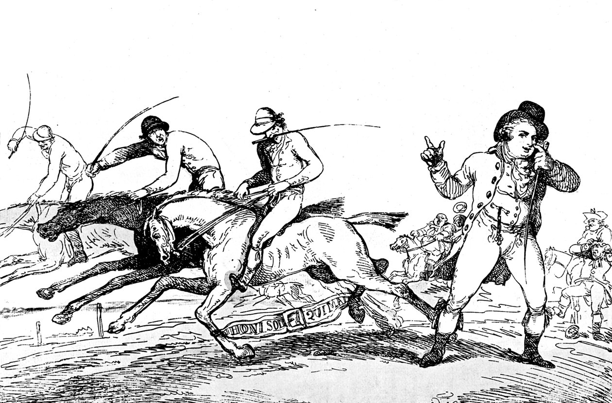 Come sfuggire alla vittoria, 1791 da Thomas Rowlandson