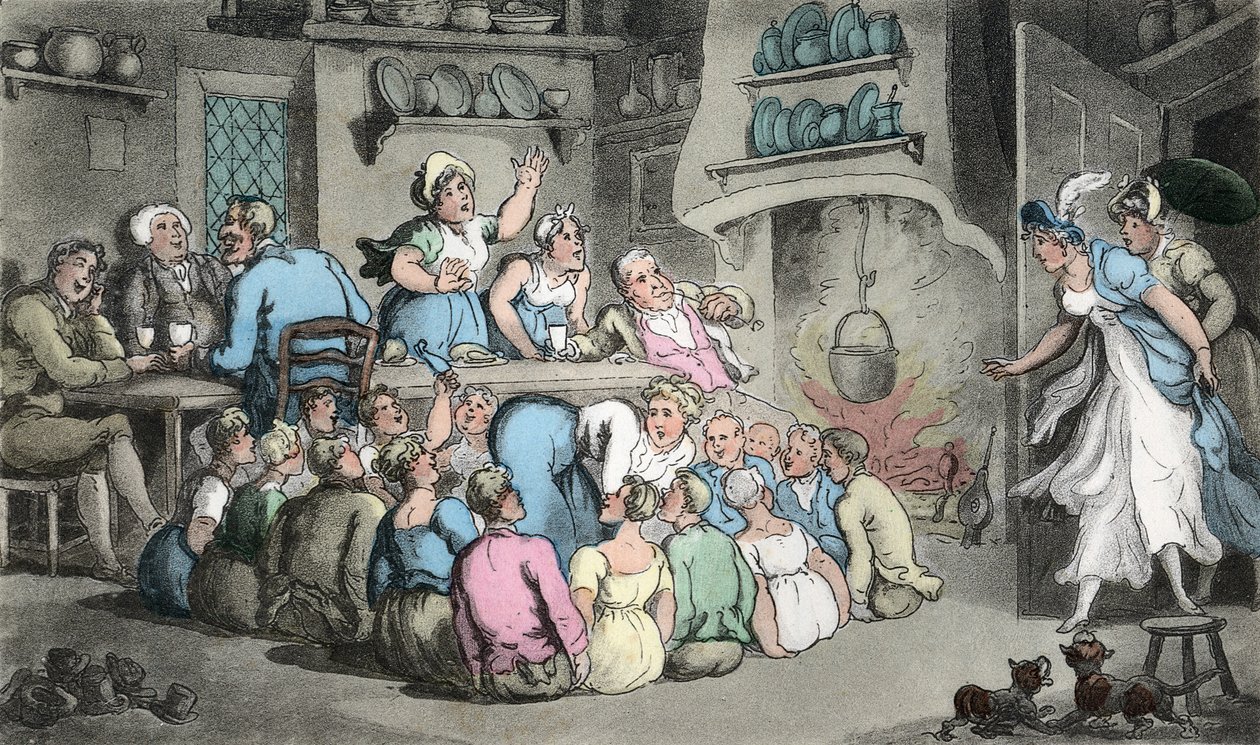 Caccia alla pantofola, illustrazione da 