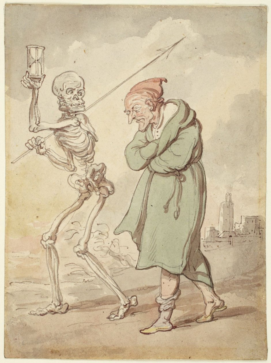 Illustrazione per *La danza della morte* da Thomas Rowlandson