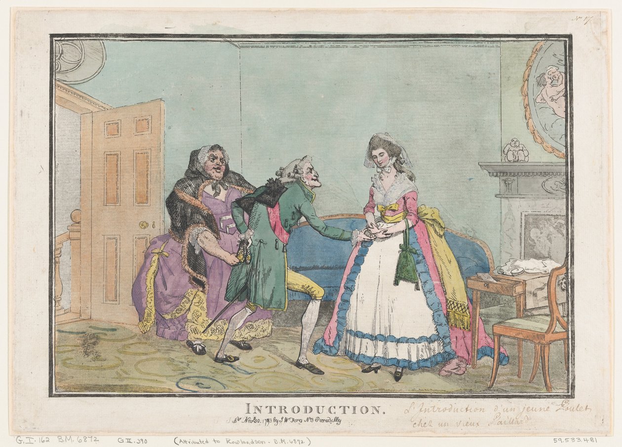Introduzione, 30 novembre 1793 da Thomas Rowlandson
