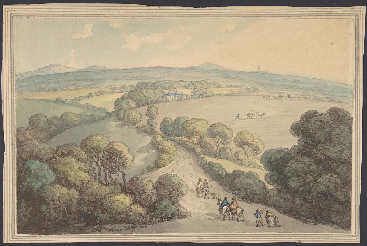 Paesaggio da Thomas Rowlandson