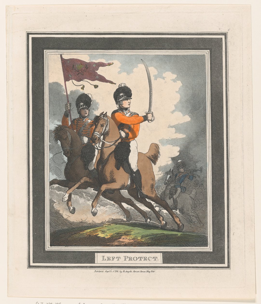 Protezione sinistra da Thomas Rowlandson