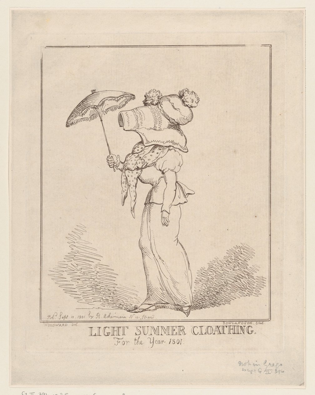 Abbigliamento estivo leggero da Thomas Rowlandson