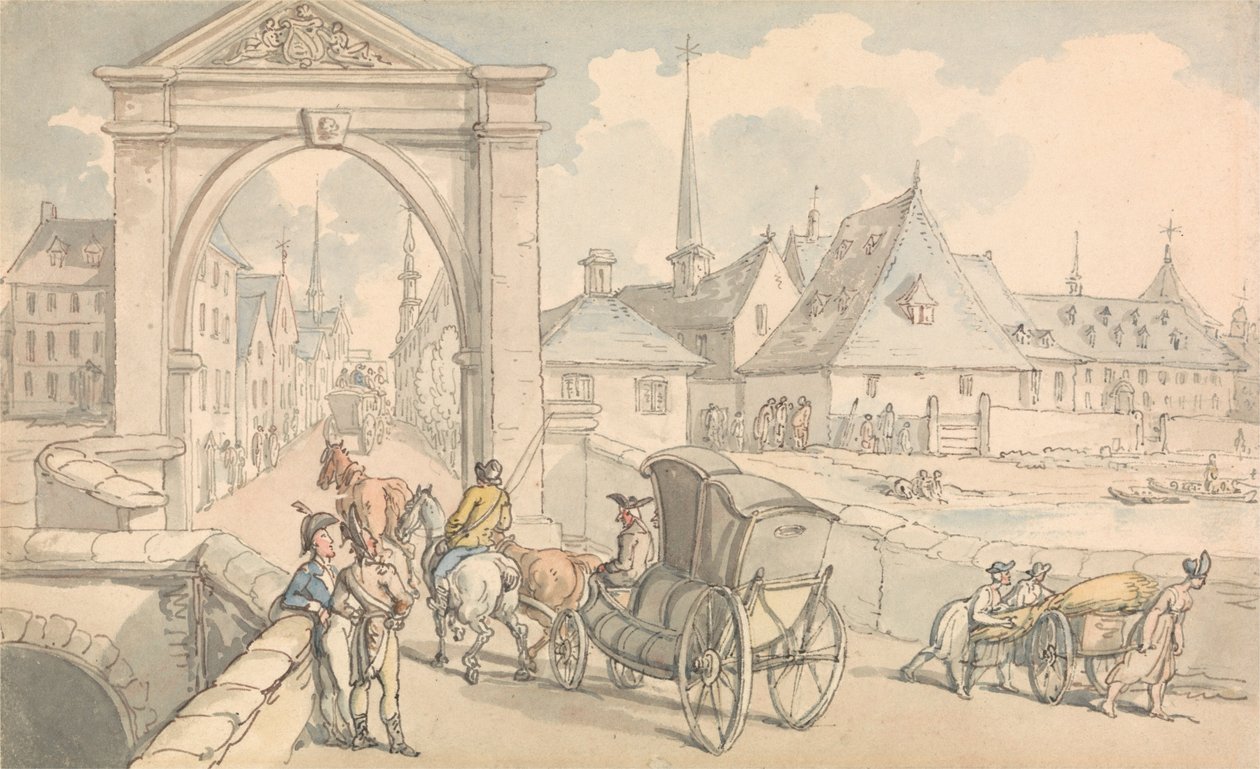 Limburgo, Belgio da Thomas Rowlandson