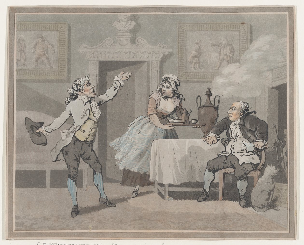 Manager & Spouter da Thomas Rowlandson