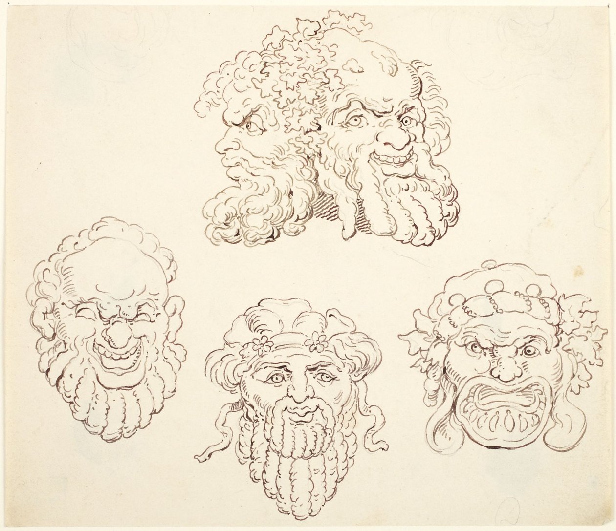 Maschere da Thomas Rowlandson