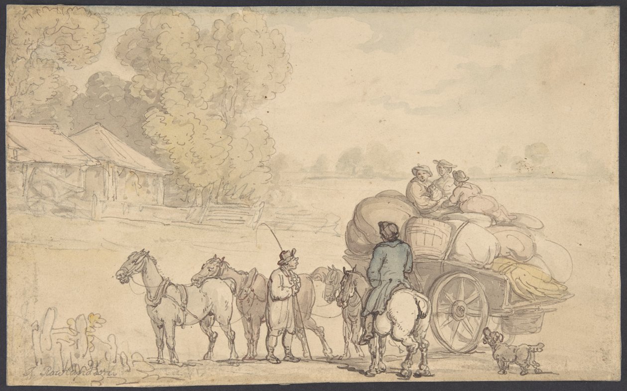 Migranti da Thomas Rowlandson