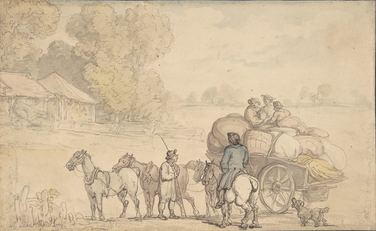 Migranti da Thomas Rowlandson