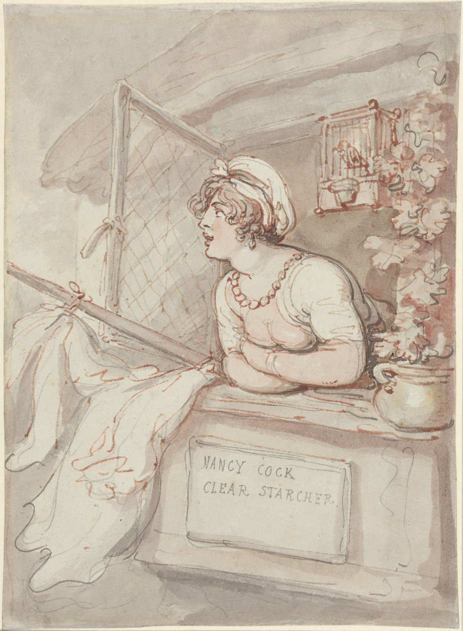 Nancy Cock - Clear Starcher da Thomas Rowlandson
