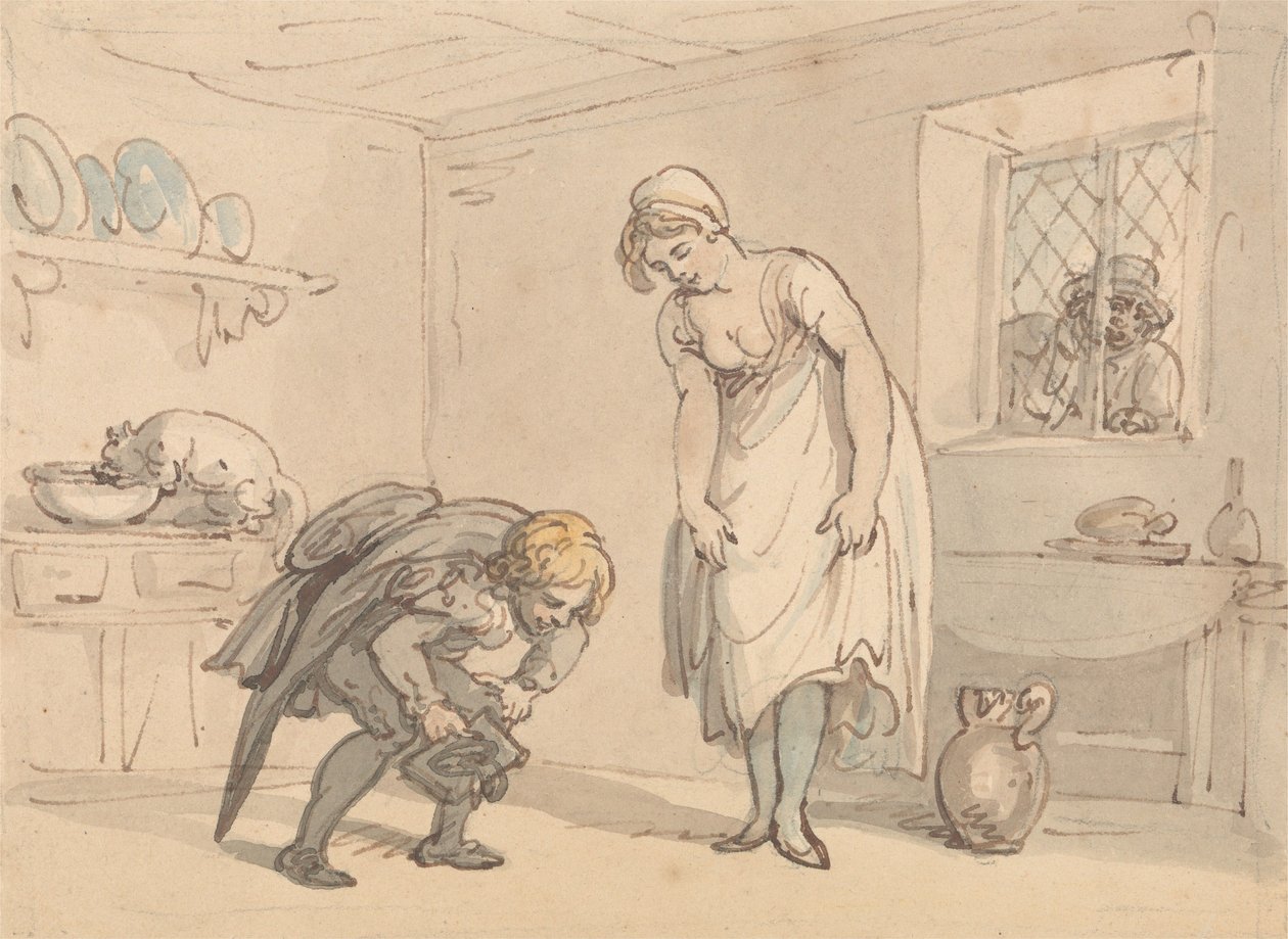 Scarpe nuove da Thomas Rowlandson