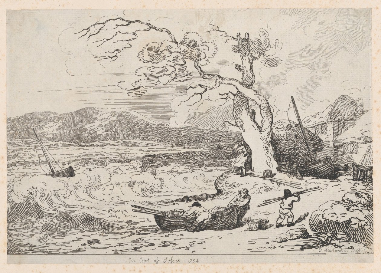 Sulla Costa del Sussex da Thomas Rowlandson