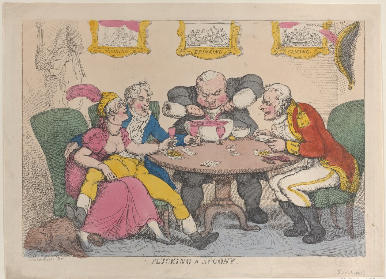 Spennare un Gonzo da Thomas Rowlandson