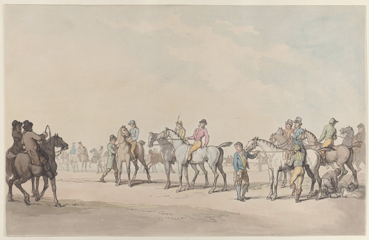 Prepararsi alla gara da Thomas Rowlandson