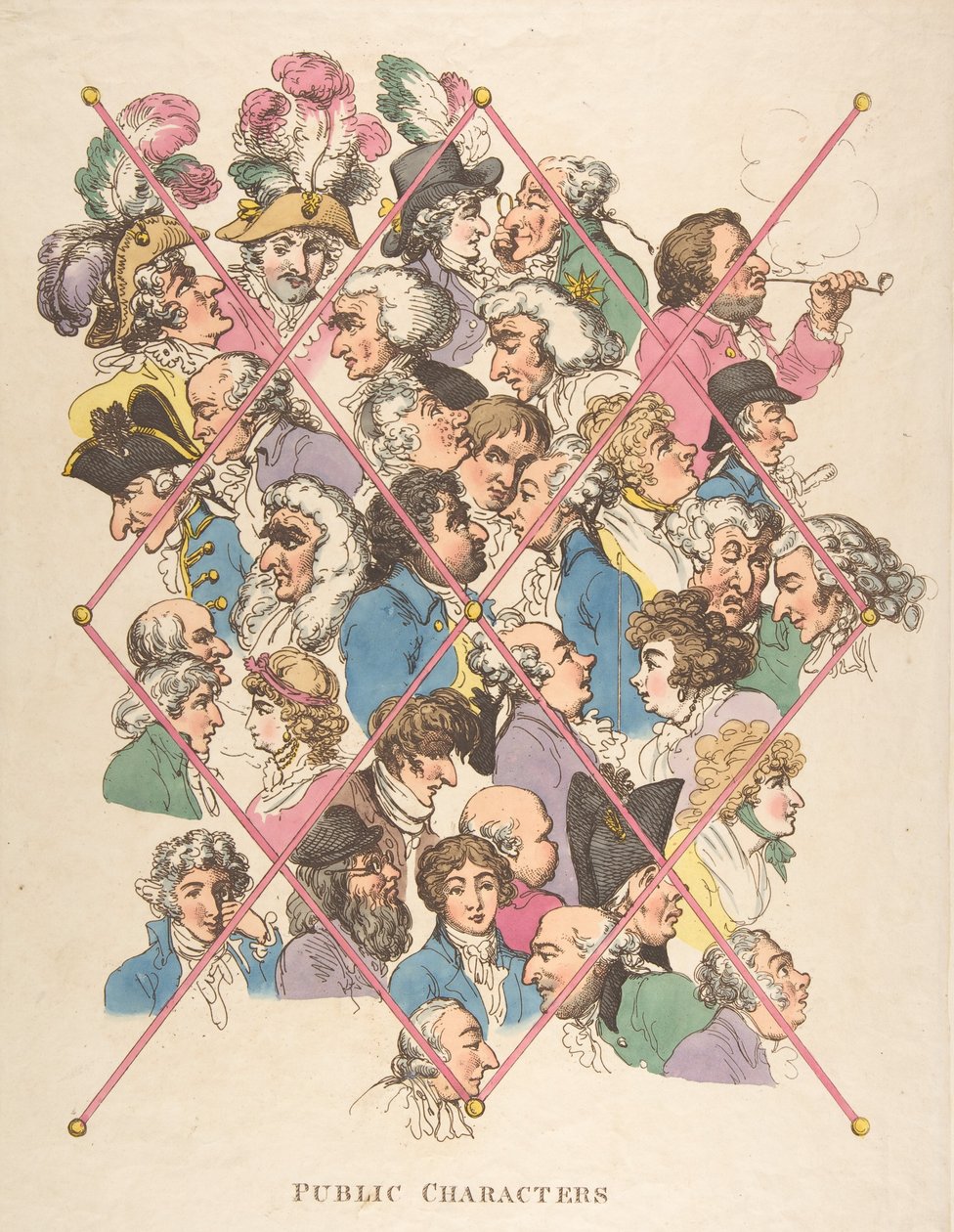 Personaggi pubblici da Thomas Rowlandson