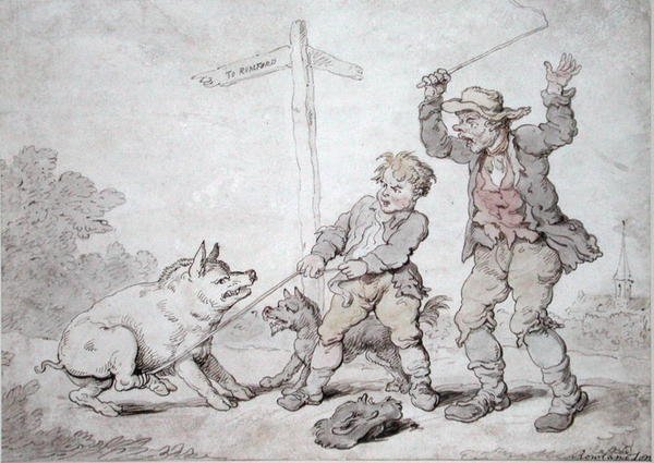 Rusty Bacon (Ostinazione e Persuasione) da Thomas Rowlandson