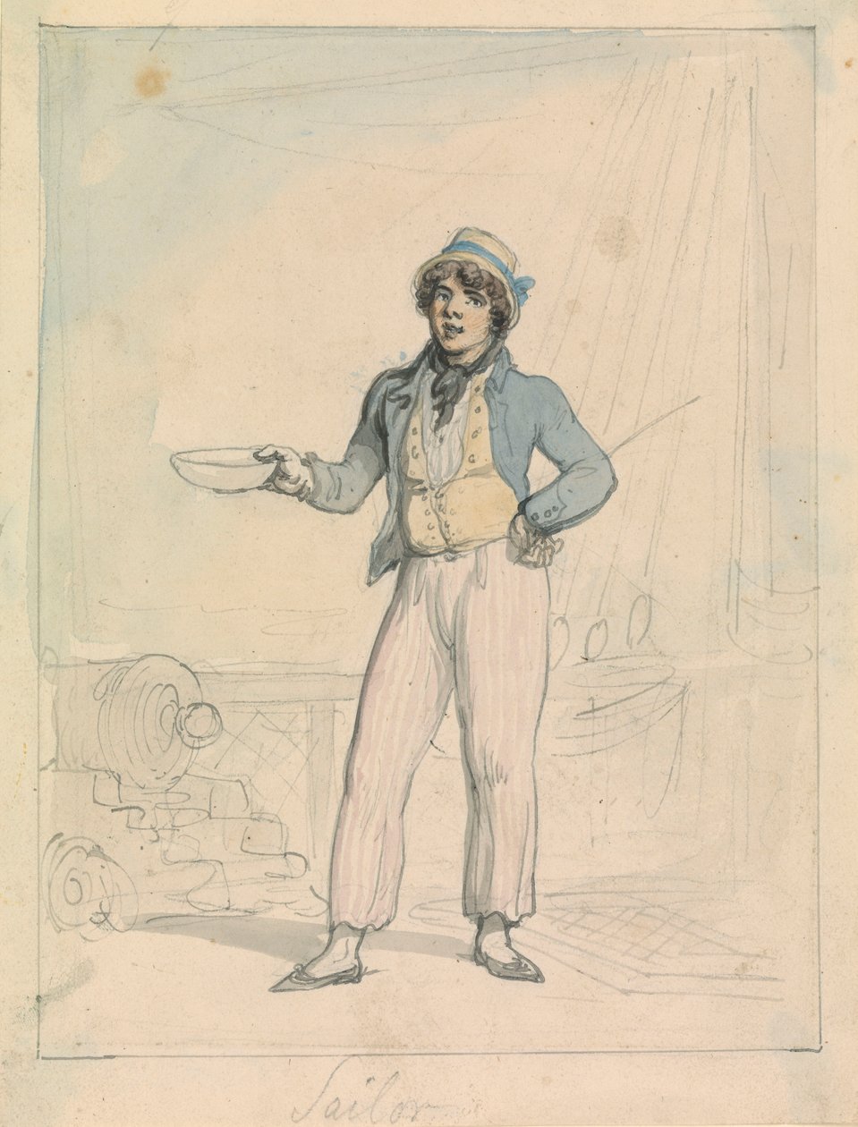 Marinaio da Thomas Rowlandson